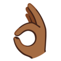 Ok Hand Emoji Google