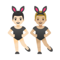 Men With Bunny Ears Emoji Google