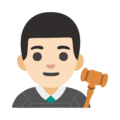 Man Judge Emoji Google