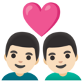 Couple With Heart Man Man Emoji Google