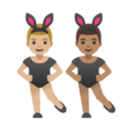 Men With Bunny Ears Emoji Google