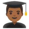 Man Student Emoji Google