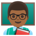 Man Teacher Emoji Google