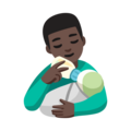 Man Feeding Baby Emoji Google