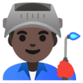 Man Factory Worker Emoji Google