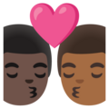 Kiss Man Man Emoji Google