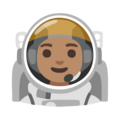 Woman Astronaut Emoji Google