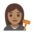 Woman Judge Emoji Google