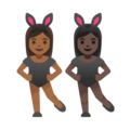 Women With Bunny Ears Emoji Google