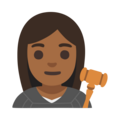 Woman Judge Emoji Google