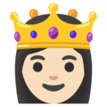 Princess Emoji Google