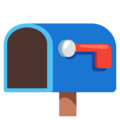 Open Mailbox With Lowered Flag Emoji Google