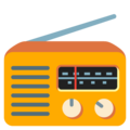 Radio Emoji Google