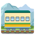 Mountain Railway Emoji Google