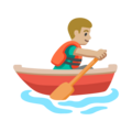 Man Rowing Boat Emoji Google