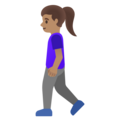 Woman Walking Emoji Google
