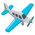 Small Airplane Emoji Google