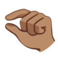 Pinching Hand Emoji Google