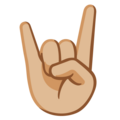 Sign Of The Horns Emoji Google