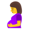 Pregnant Woman Emoji Google