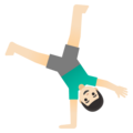 Man Cartwheeling Emoji Google