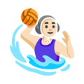 Woman Playing Water Polo Emoji Google