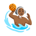 Man Playing Water Polo Emoji Google