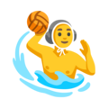 Man Playing Water Polo Emoji Google