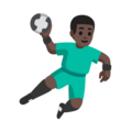 Man Playing Handball Emoji Google