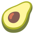Avocado Emoji Google