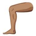Leg Emoji Google