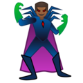Man Supervillain Emoji Google