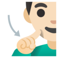 Deaf Man Emoji Google