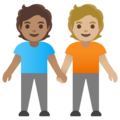 People Holding Hands Emoji Google