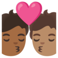 Kiss Emoji Google