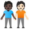 People Holding Hands Emoji Google