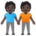 People Holding Hands Emoji Google