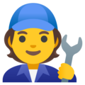 Mechanic Emoji Google