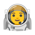 Astronaut Emoji Google