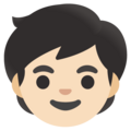 Child Emoji Google