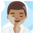 Man In Steamy Room Emoji Google
