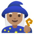 Woman Mage Emoji Google