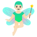 Man Fairy Emoji Google