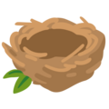 Empty Nest Emoji Google