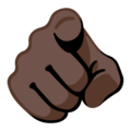 Index Pointing At The Viewer Emoji Google