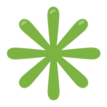 Eight Spoked Asterisk Emoji Google