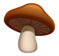 Brown Mushroom Emoji Huawei
