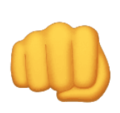 Oncoming Fist Emoji Huawei