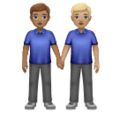 Men Holding Hands Emoji Huawei