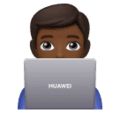 Man Technologist Emoji Huawei